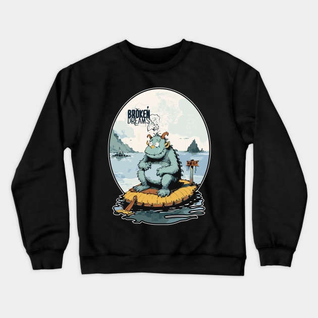 Weak Monster Matches. Crewneck Sweatshirt by SCRAN Art